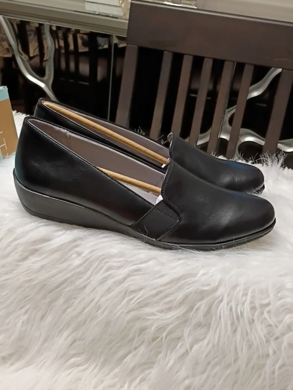 New Lifestride Isabelle Loafer Black Slip-On Loafer Women's 9M